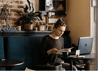 Team collaborating at a planning board